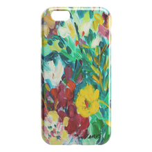 Load image into Gallery viewer, Sea Green and Coral iPhone Case