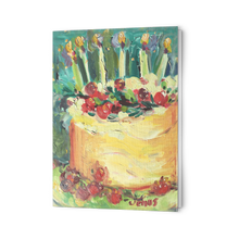 Load image into Gallery viewer, Lemons and Cherries Birthday 5x7 Notecard with Envelope
