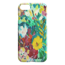 Load image into Gallery viewer, Sea Green and Coral iPhone Case