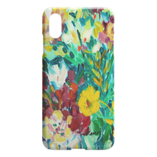 Load image into Gallery viewer, Sea Green and Coral iPhone Case