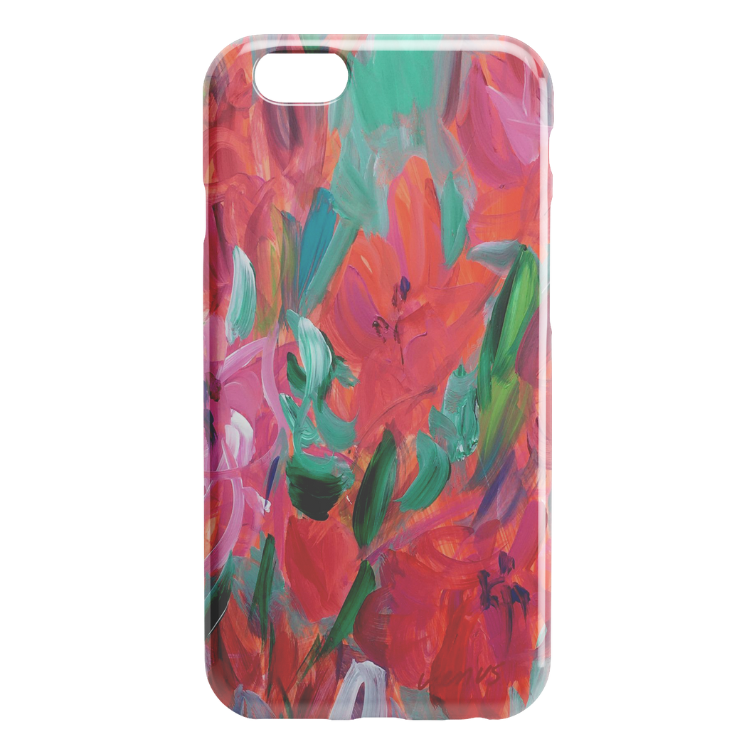 Happy Gladiolus iPhone Case