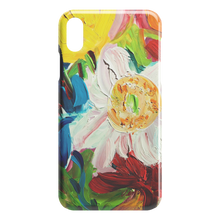 Load image into Gallery viewer, White Poppy Close Up iPhone Case