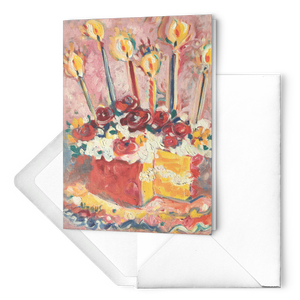 Sweet Cake 5x7 Notecard with Envelope